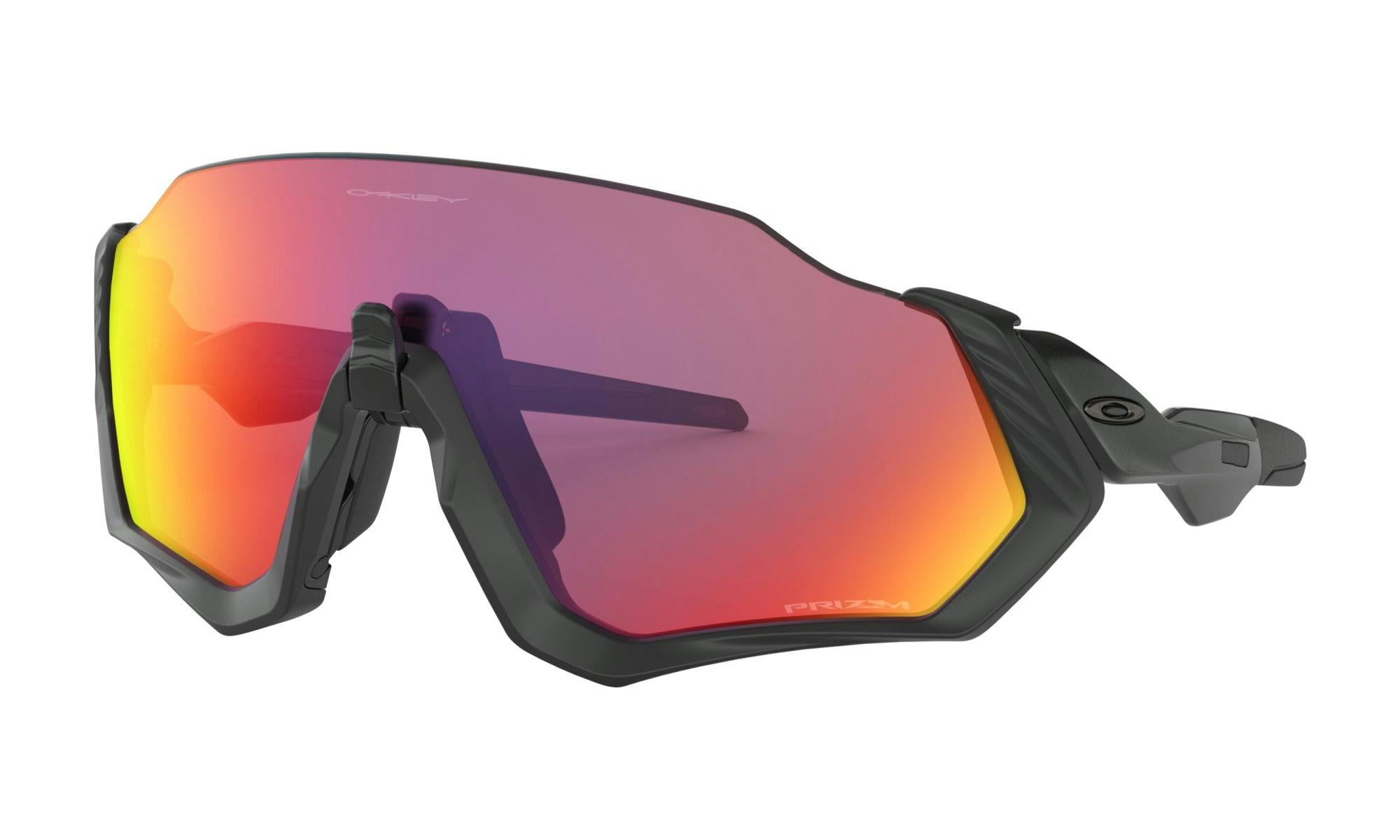 Oakley Flight Jacket Sunglasses Matte Black Frame Prizm Road Lens