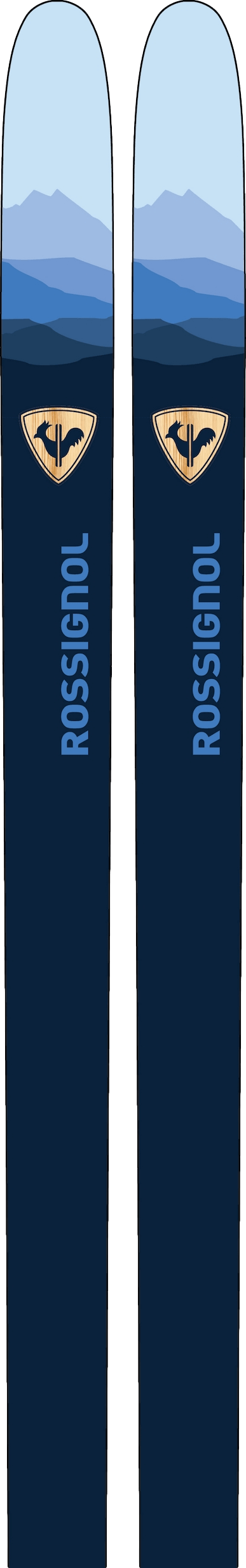 Rossignol Evo XT 60 Positrack Skis + Tour SI Bindings · 2024 · 185 cm