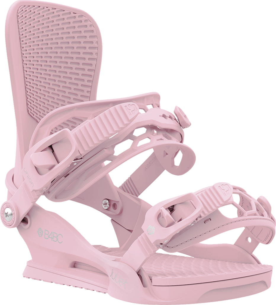 Union Juliet Snowboard Bindings · Women's · 2024 · S · B4BC Pink