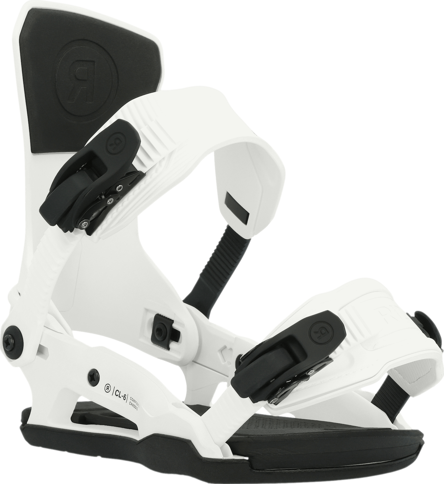 Ride CL-6 Snowboard Bindings · Women's · 2024 · M · White
