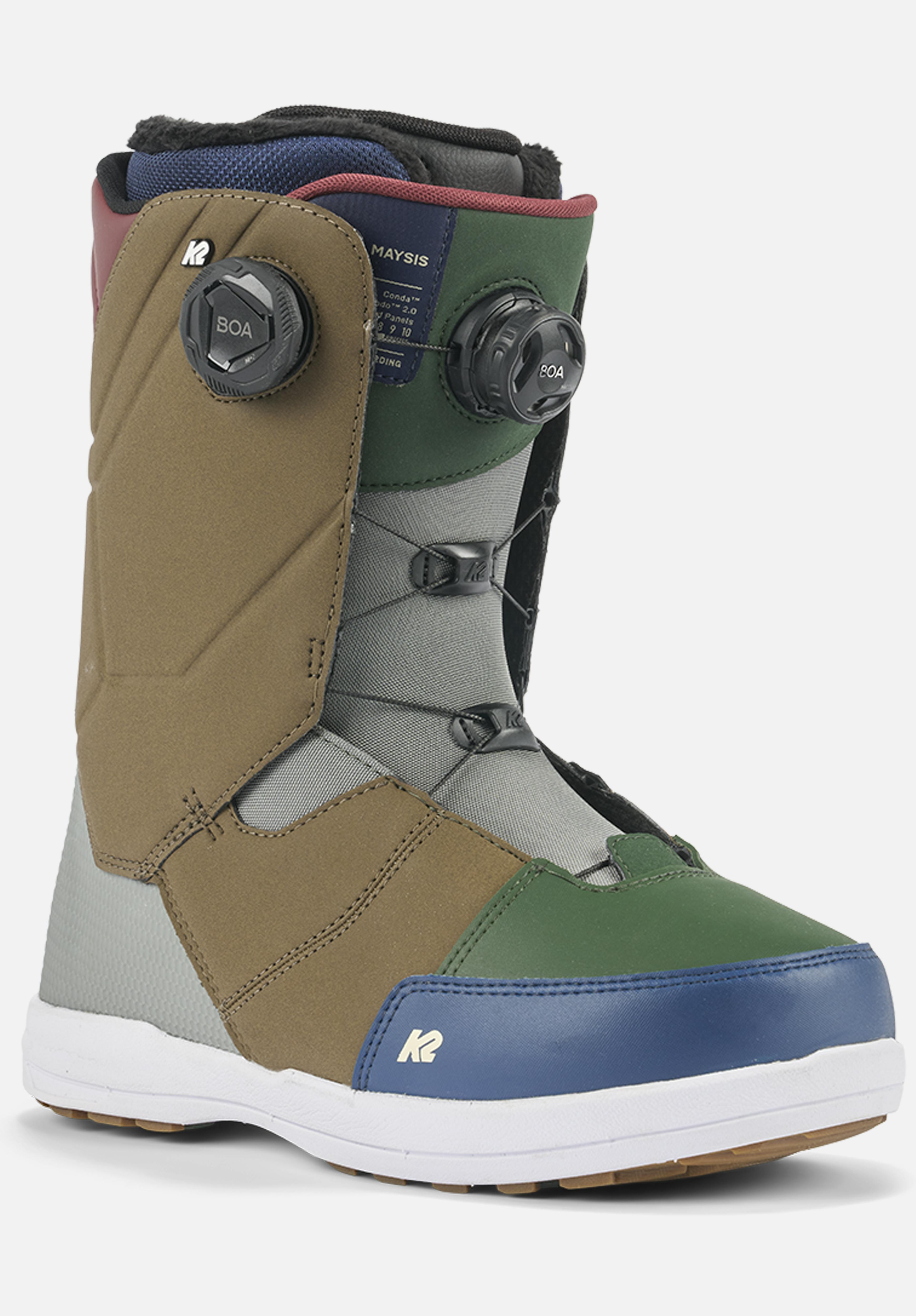 Expert Comparison K2 Maysis Snowboard Boots 2024 vs Burton