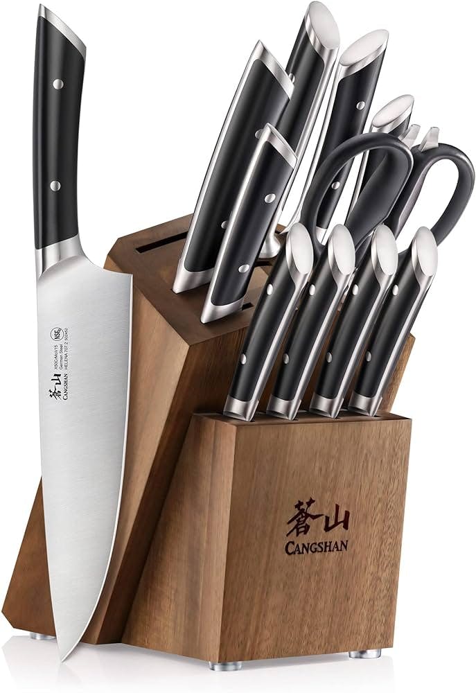 Cangshan L1 Series 12-piece German Steel Forged Knife Set – ShopEZ USA