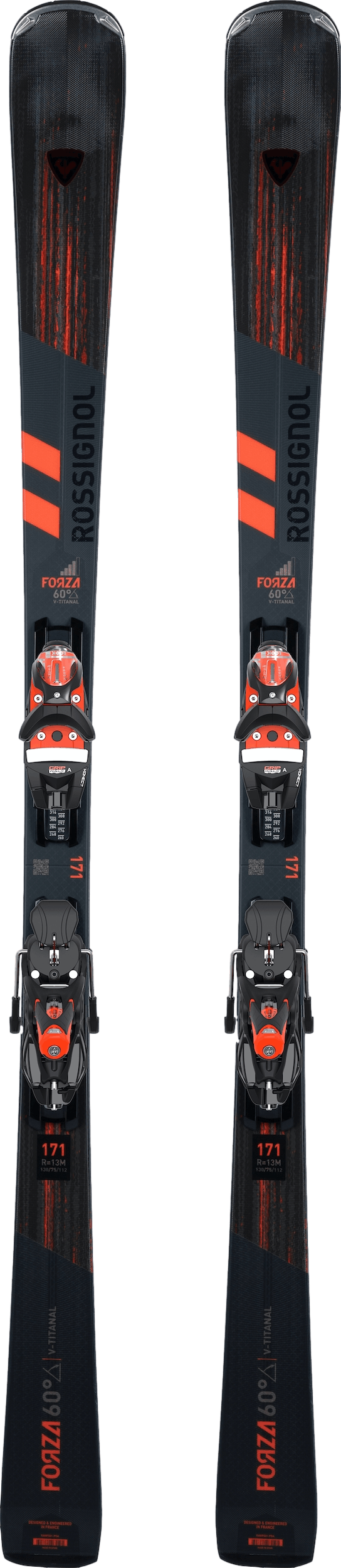 Rossignol Forza 60° V-Ti Skis + SPX 12 Konect GW Bindings · 2024 · 179 cm