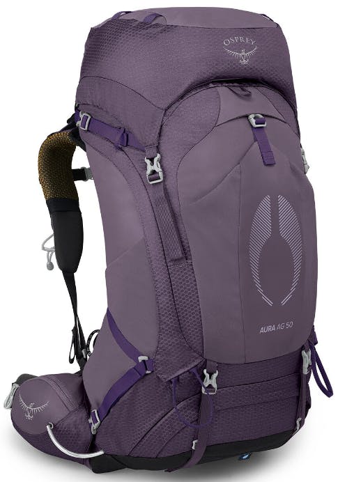 Osprey Aura AG 50 Backpack · Women's · Enchantment Purple