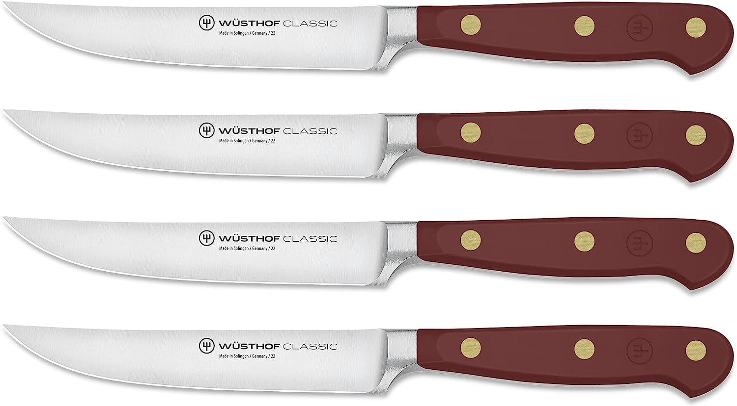 WÜSTHOF Classic 4-Piece Steak Knife Set