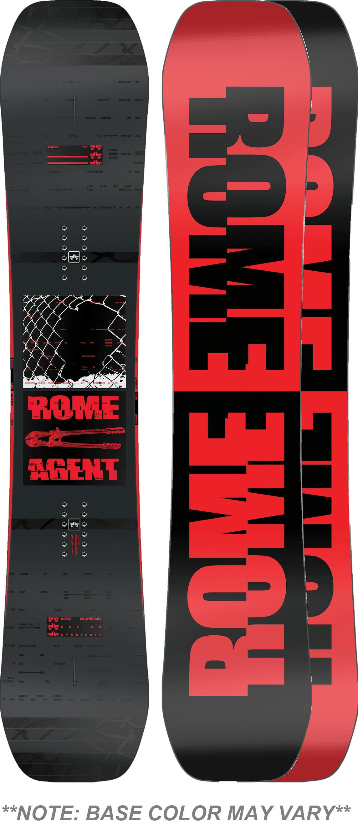Rome Agent Snowboard · 2023 · 157 cm