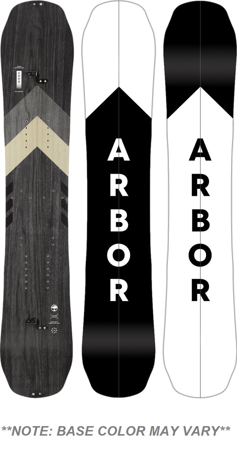 Arbor Coda Camber Splitboard · 2023 · 161 cm
