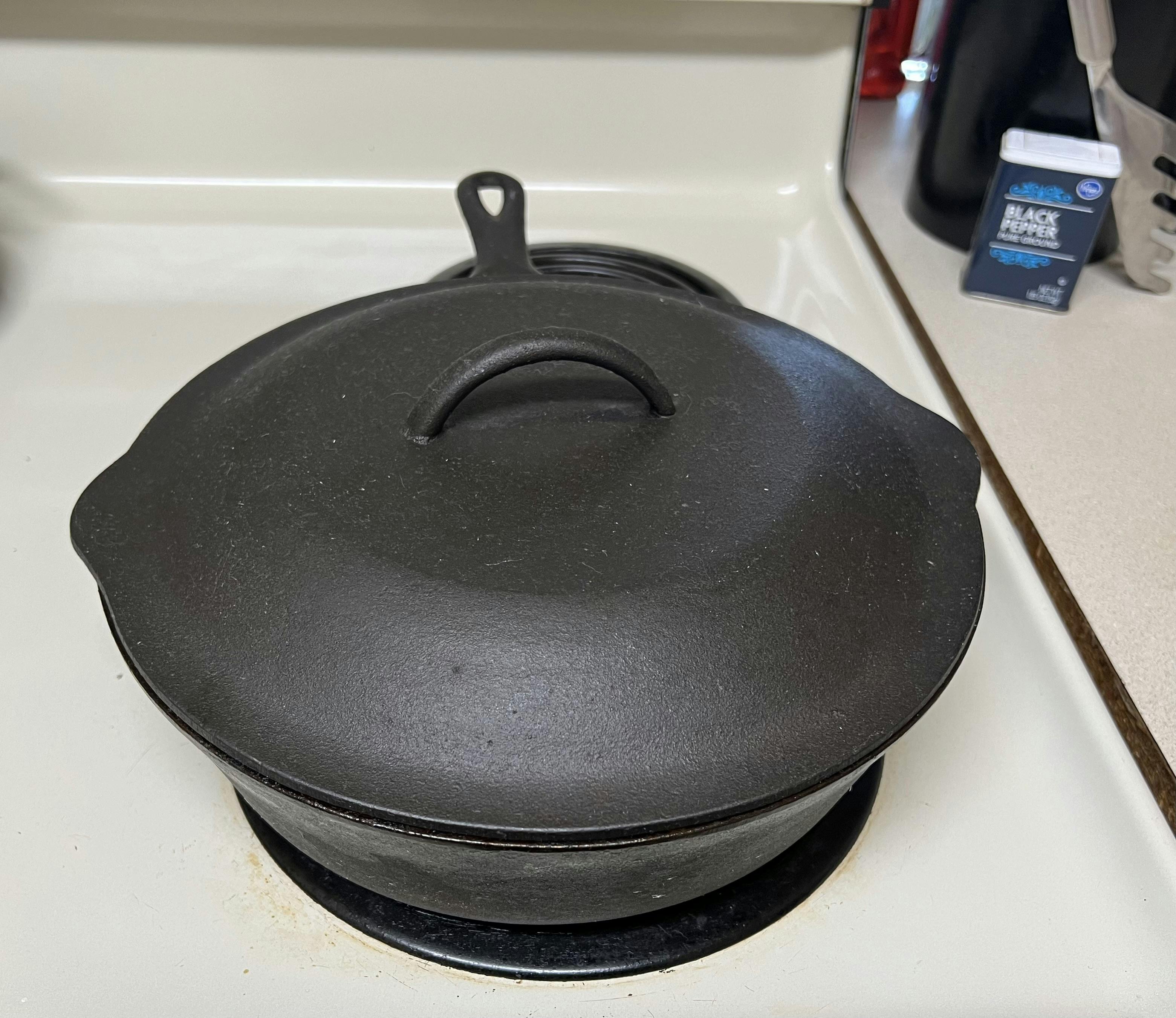My daughter got me a 4 inch cast iron skillet from the thrift