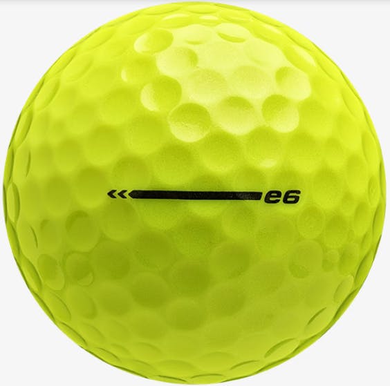 Bridgestone 2023 E6 Golf Balls · Yellow