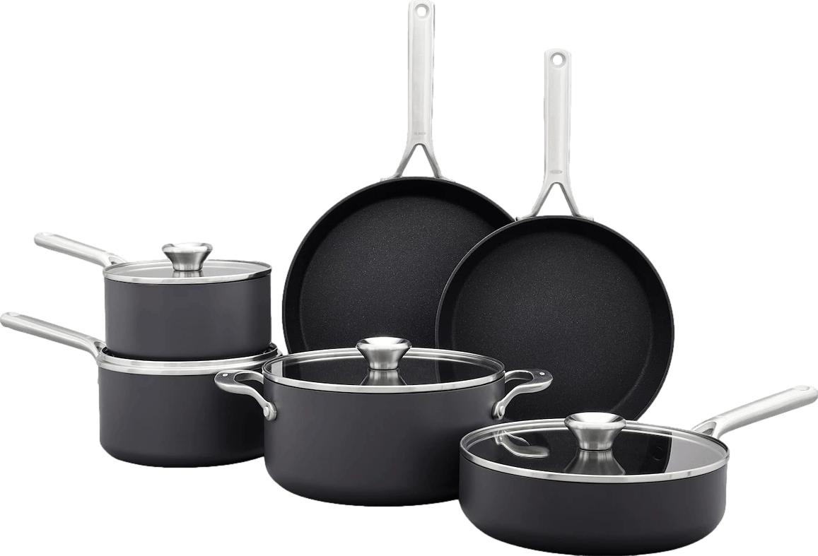 ZWILLING Energy Plus 10-inch Stainless Steel Ceramic Nonstick Fry Pan with  Lid, 2-pc - Baker's