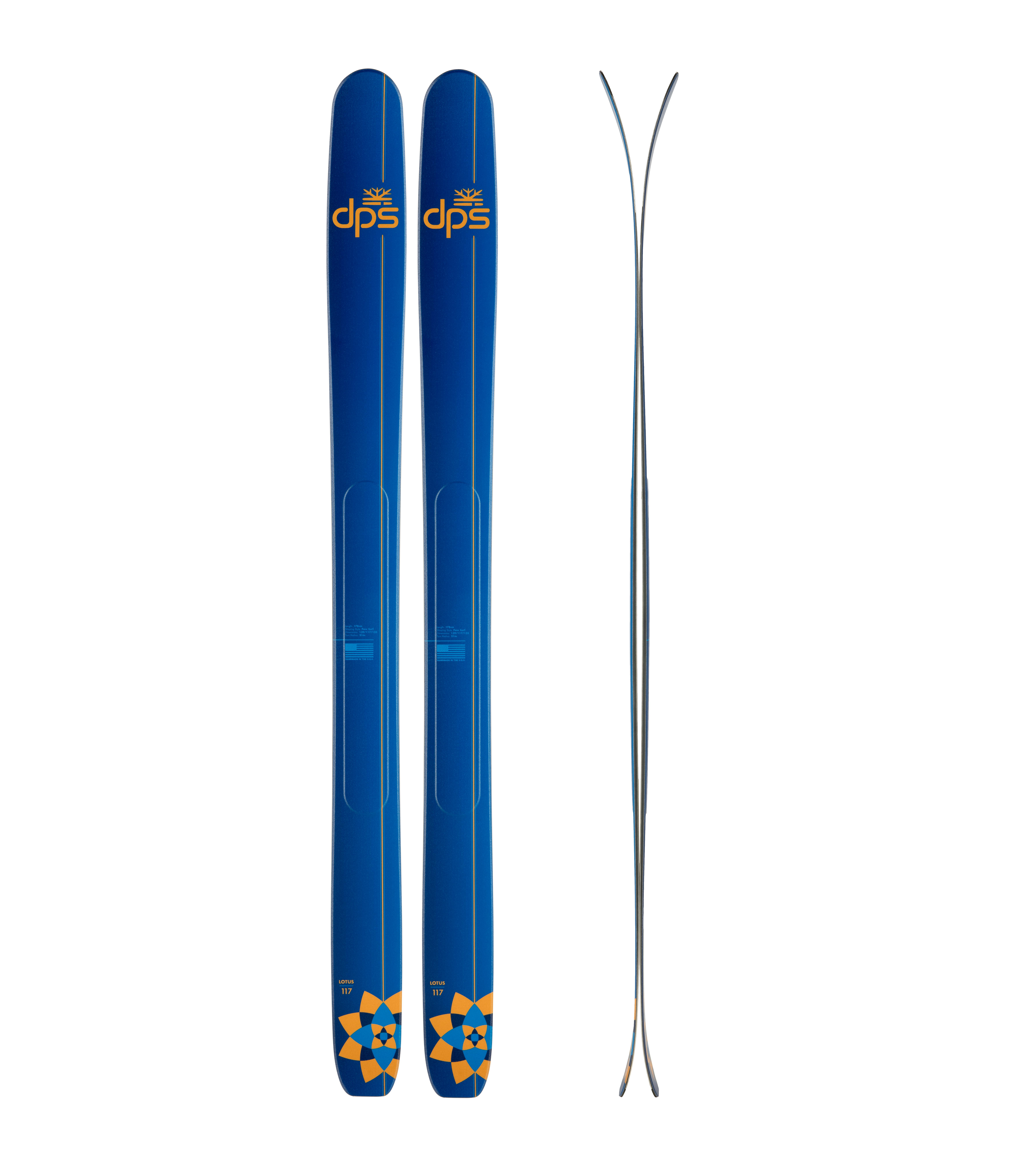 DPS Lotus 117 Skis · 2024 · 185 cm