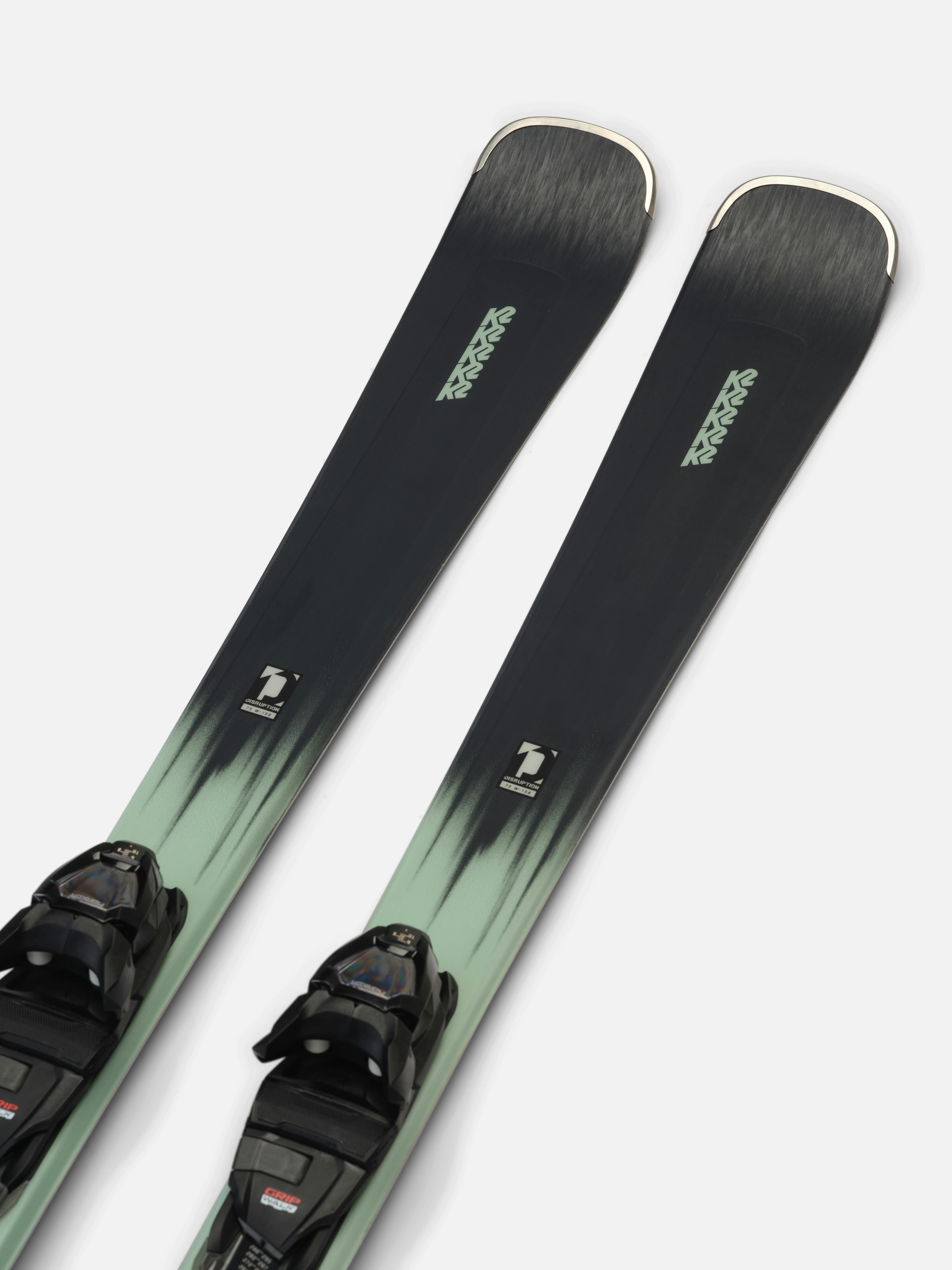 K2 Disruption 75 W Skis + Marker ERP 10 Quikclik Bindings · Women's · 2024 · 163 cm