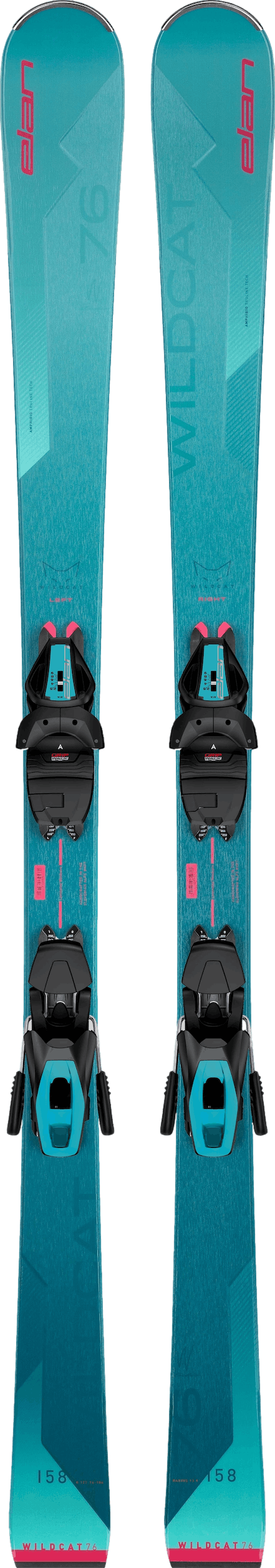 Elan Wildcat 76 LS Skis + ELW 9.0 GW Shift Bindings · 2024 · 166 cm