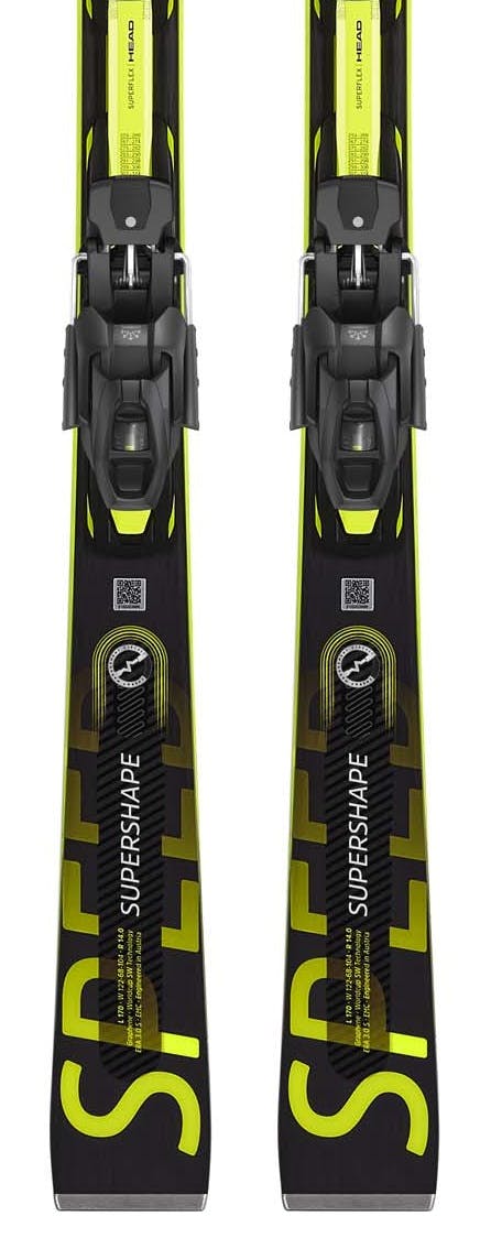 Head Supershape e-Speed Skis + Protect PR 13 GW Bindings · 2024