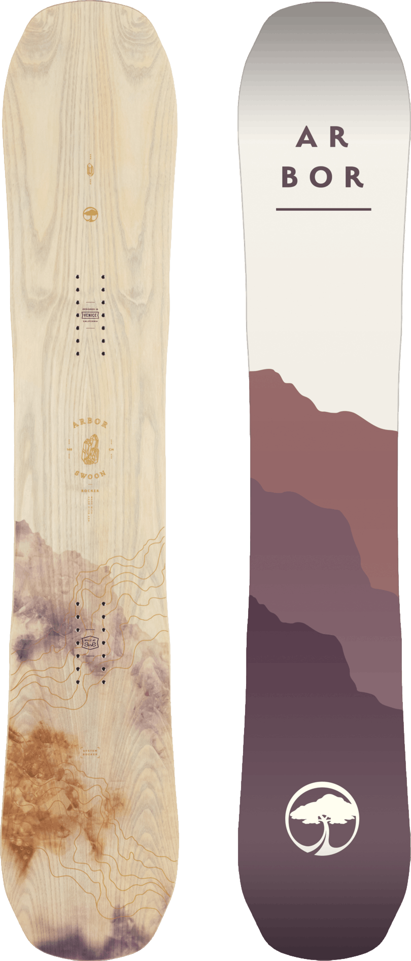 Arbor Swoon Rocker Snowboard · Women's · 2023