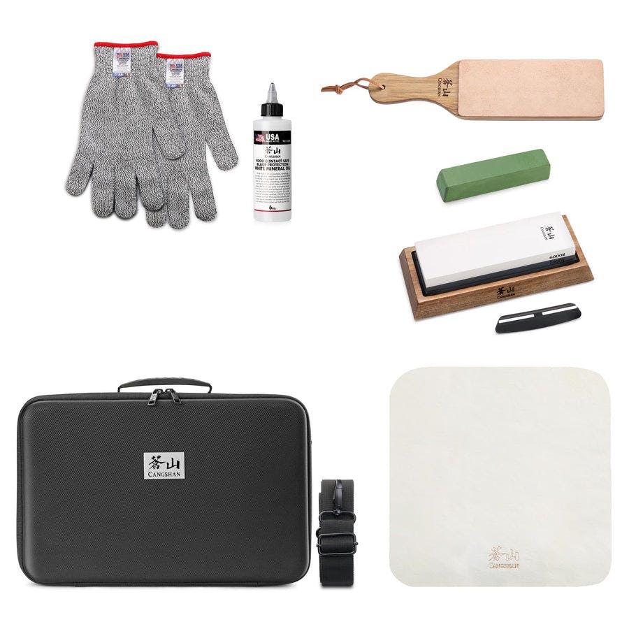 Cangshan Professional Knife Care Kit - Black