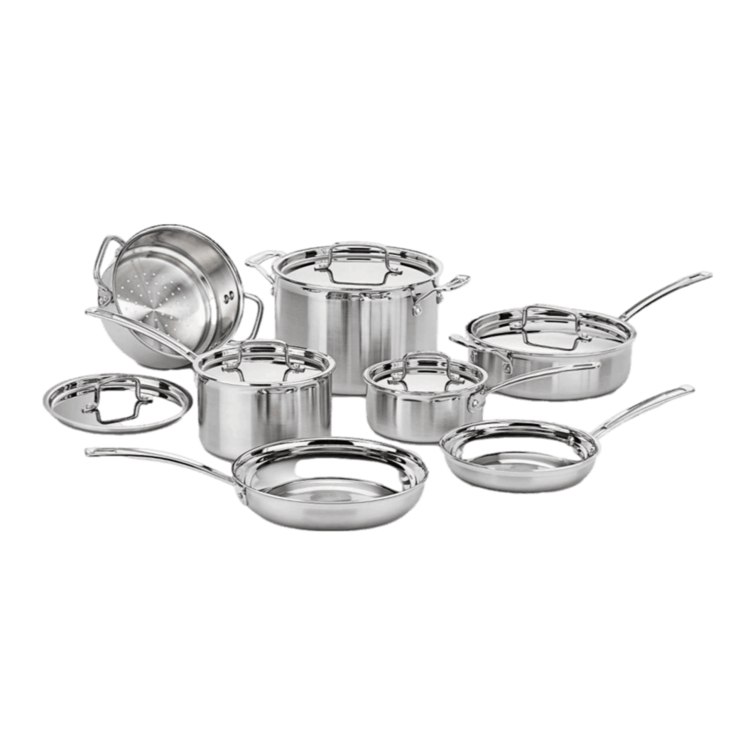 KitchenAid Aluminum Nonstick 12-Piece Cookware Set, Peacock