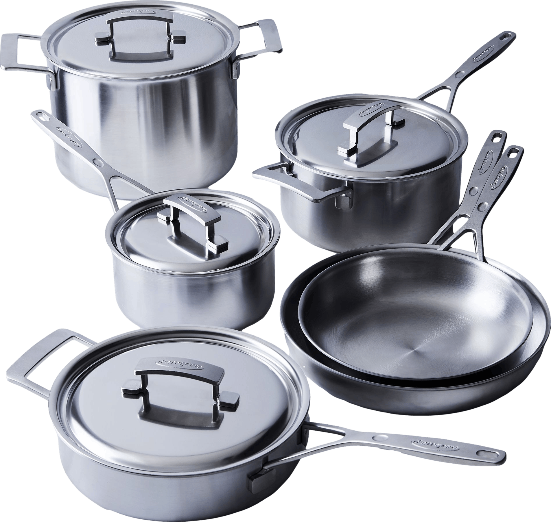 Demeyere Atlantis 10-Piece Stainless Steel Cookware Set