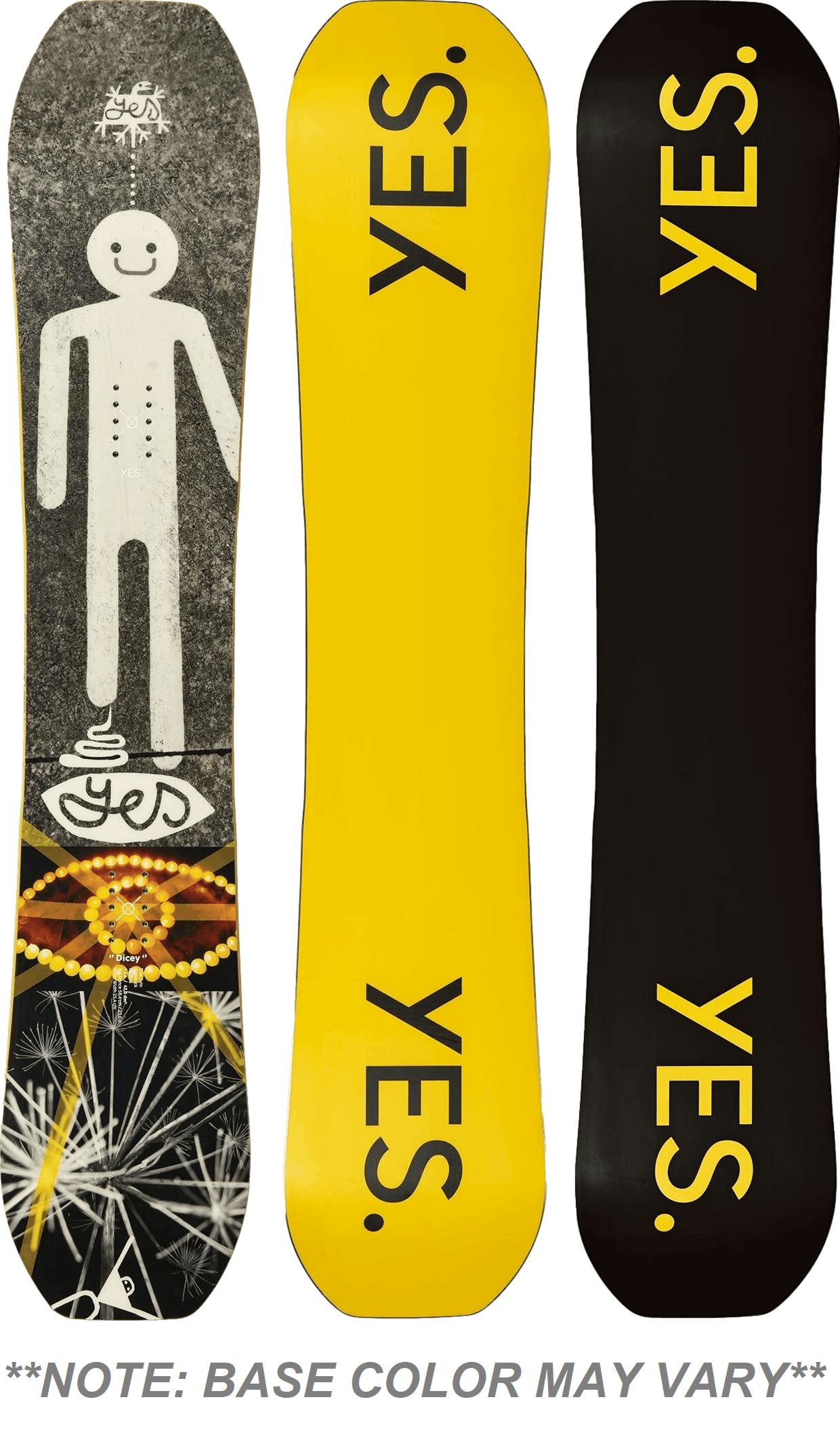 Yes. Dicey Snowboard · 2024 · 156 cm