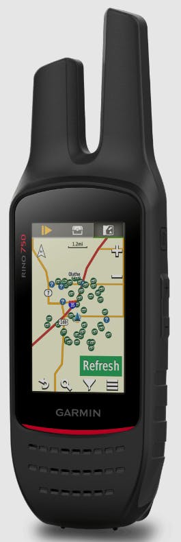 Garmin Rino 750 Two-Way Radio/GPS Navigator · Canada