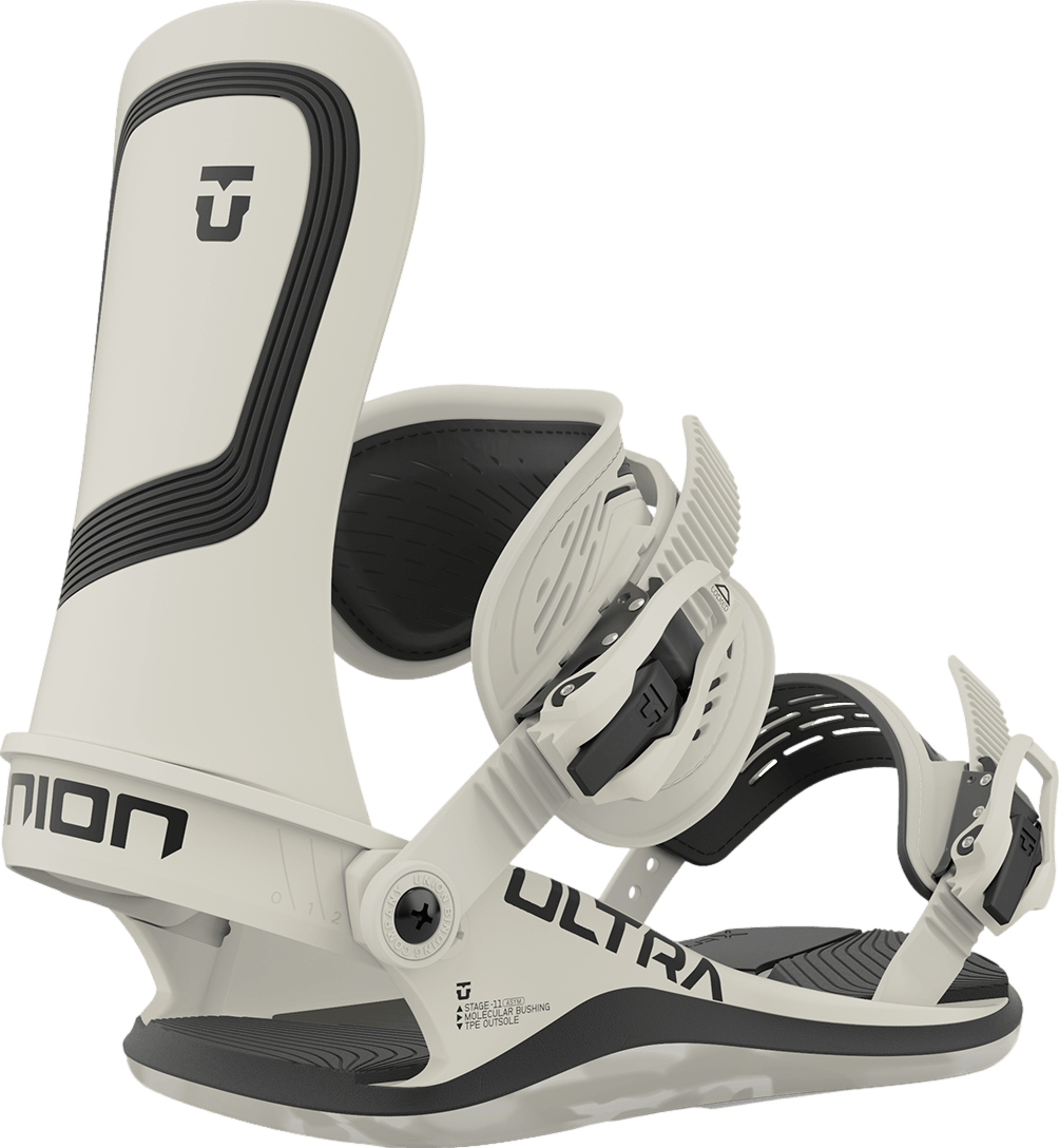 Union Ultra Snowboard Bindings · 2024 · M · Bone White
