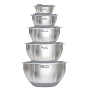 love & flour Mixing Bowls with Airtight Lids, 12 Piece Stainless Steel -  Gallis Hill House