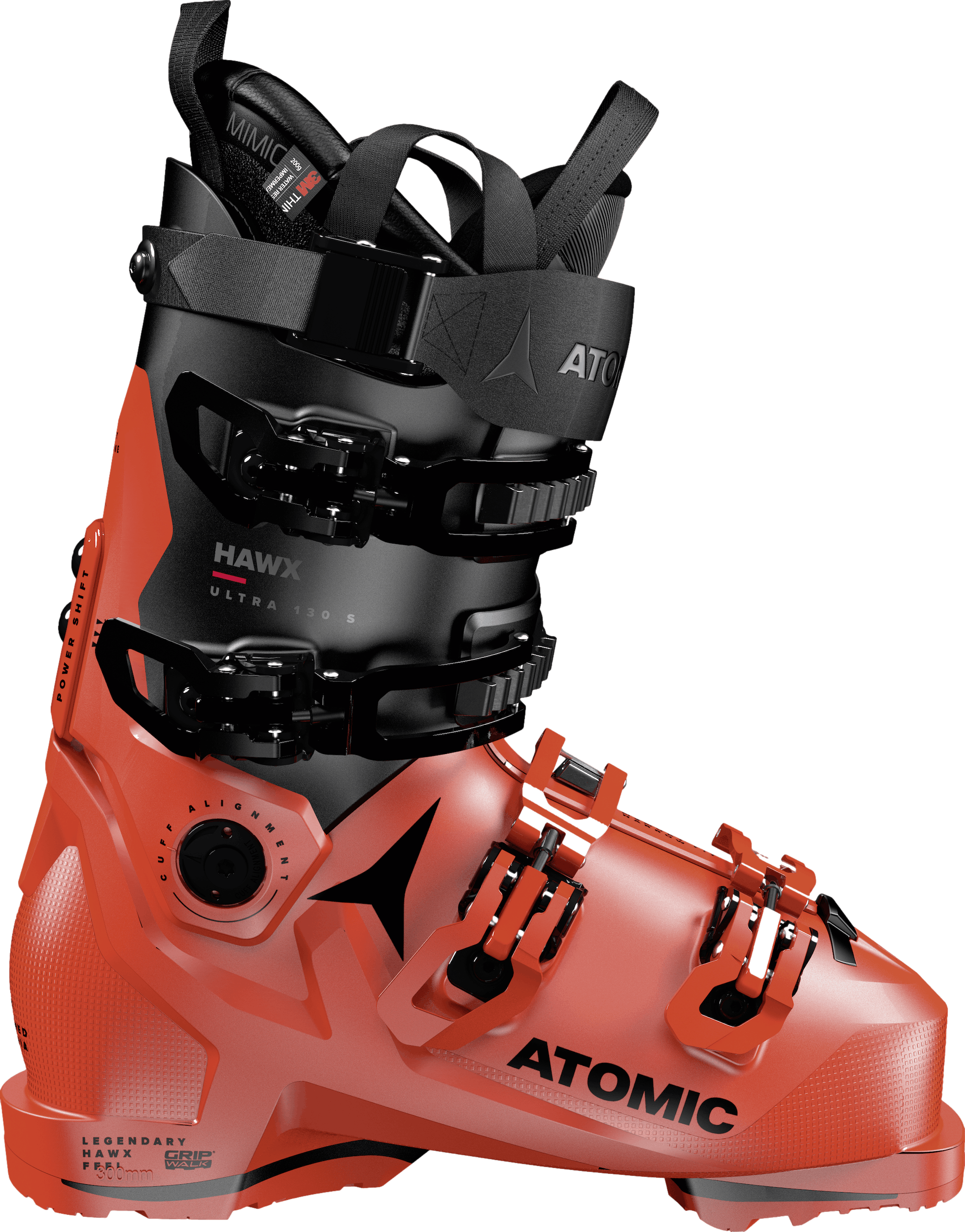 Atomic Hawx Ultra 130 S GW Ski Boots · 2023 · 28/28.5 · Red/Black