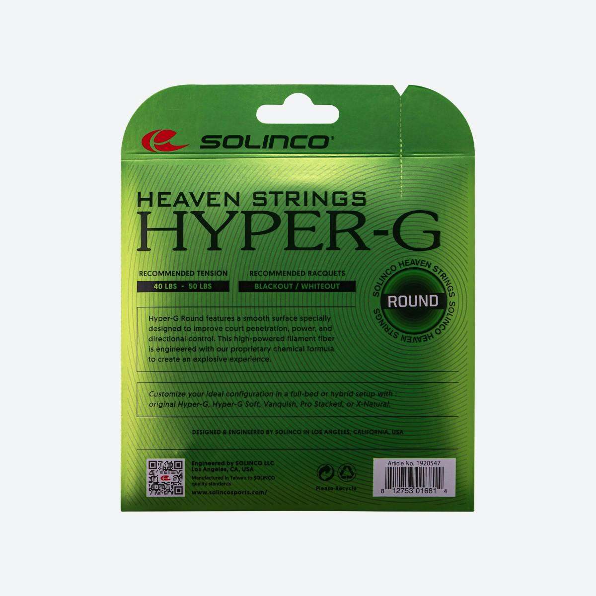 Solinco Hyper-G Round Reel 656