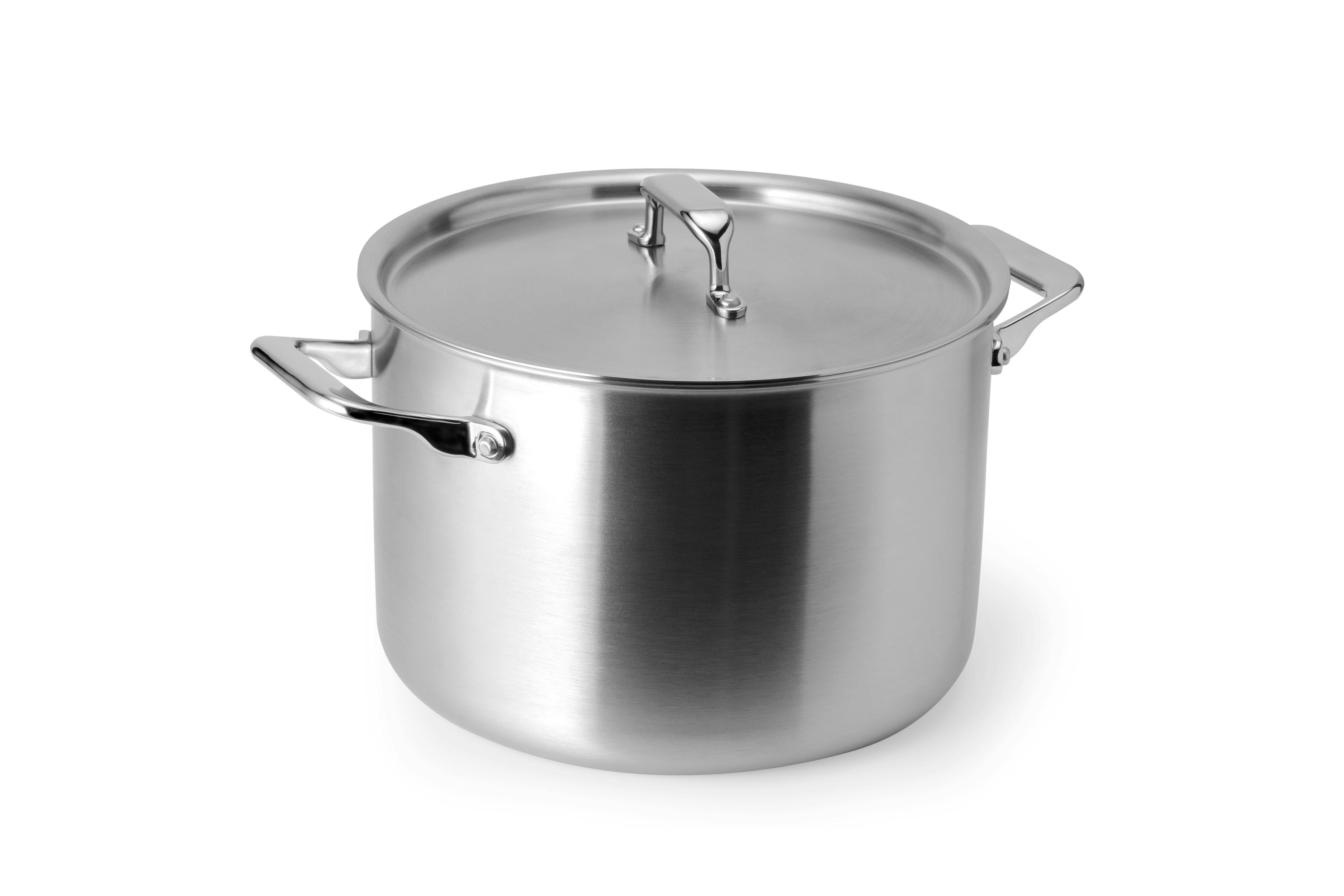 Stainless Steel 8-Qt Master Cook Stock Pot With Cover (5 mm