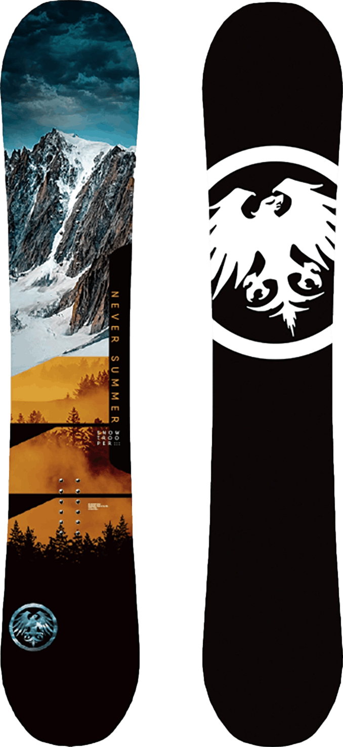 Never Summer Snowtrooper Snowboard · 2023 Curated