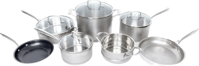 Cuisinart Forever Stainless Pour Saucepan with Straining Cover, 2 Qt.