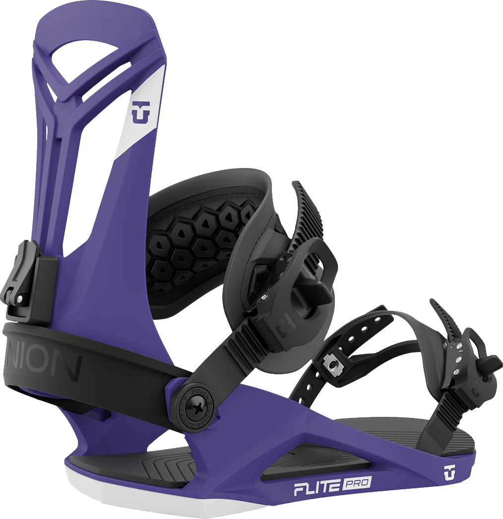 Union Flite Pro Snowboard Bindings · 2024 · M · Purple