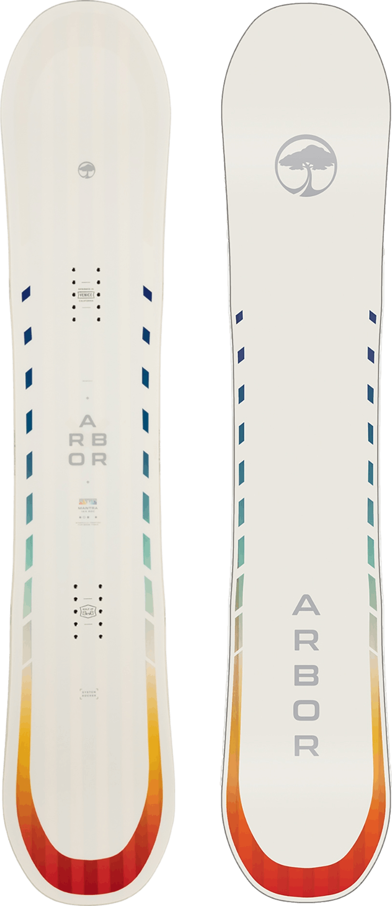 Arbor Mantra Rocker Snowboard · Women's · 2024 · 153 cm
