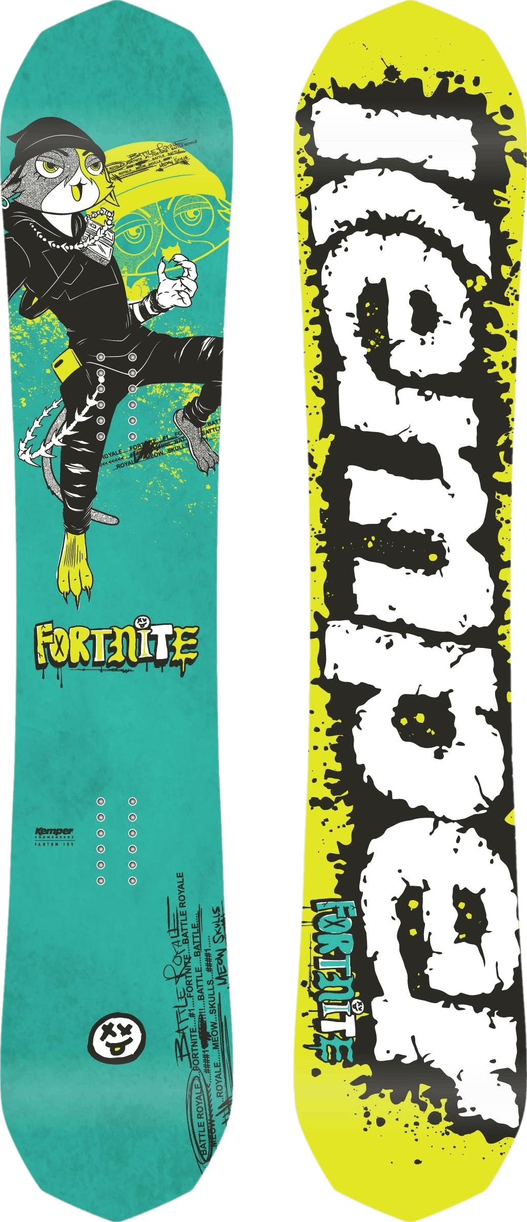 Kemper Fortnite x Fantom Snowboard · 2024 · 154 cm