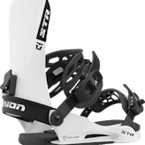 Union STR Snowboard Bindings · 2024 · L · White