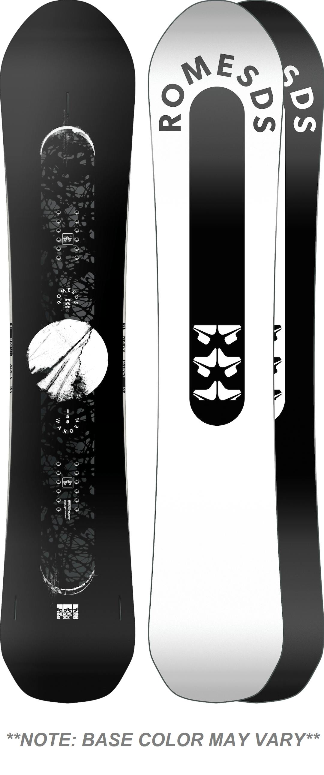 Rome Warden Snowboard · 2024 · 160W cm