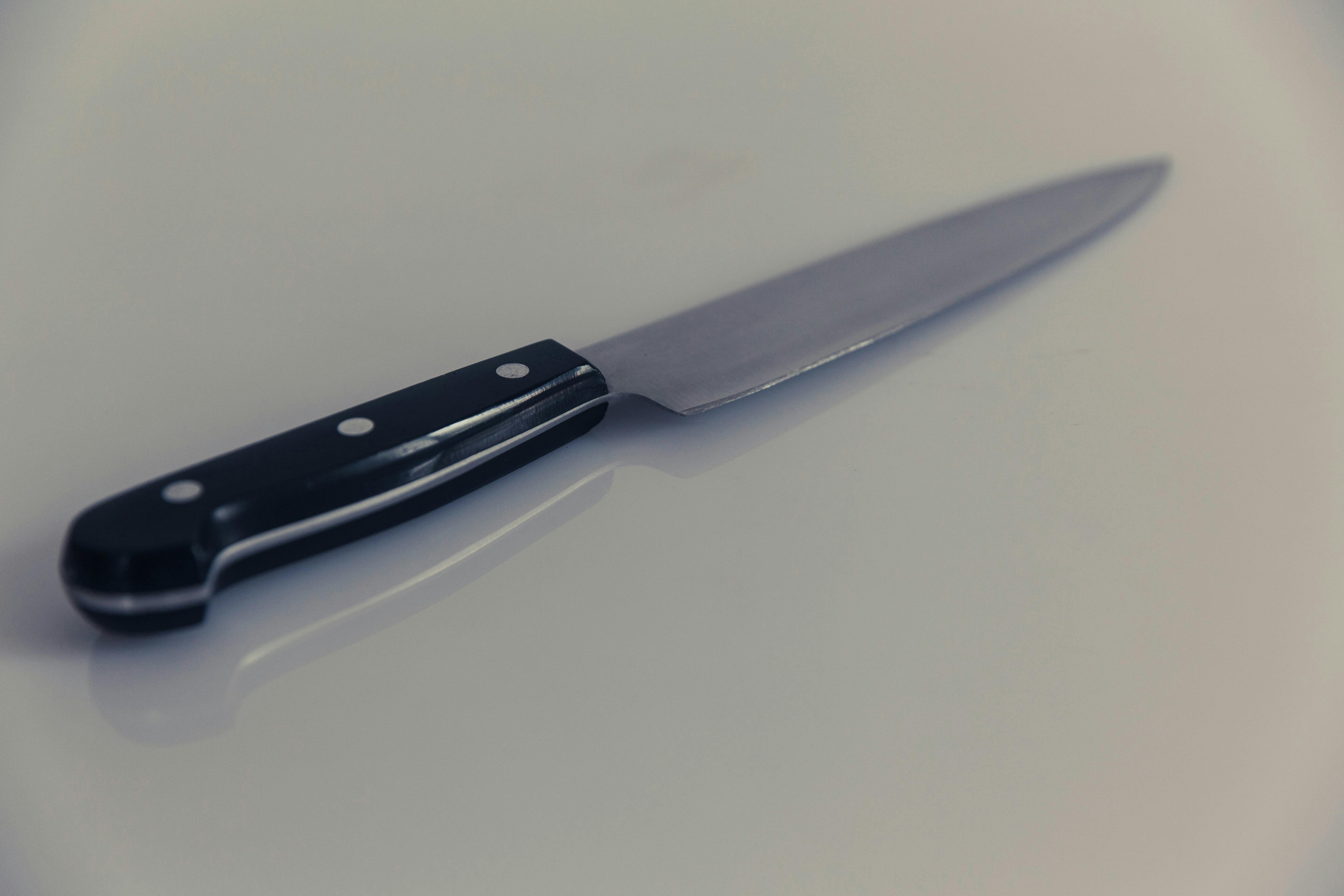 A knife with a visible full tang.