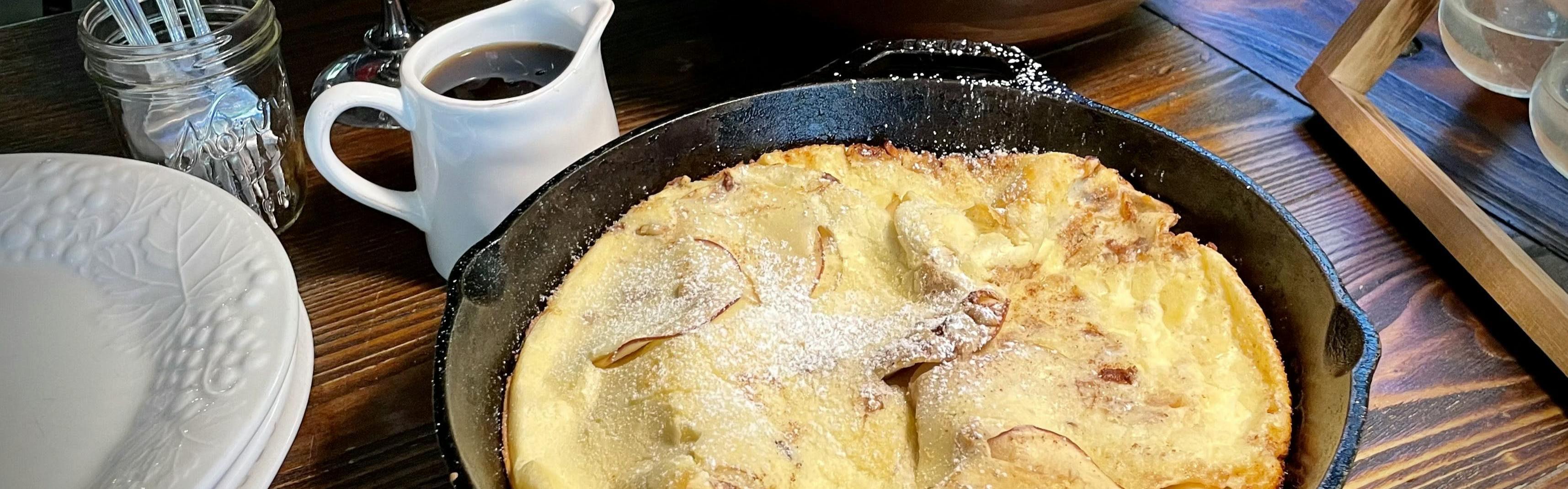 Cast Iron German Pancake: Skillet or Dutch Oven - Mountain Kitchen