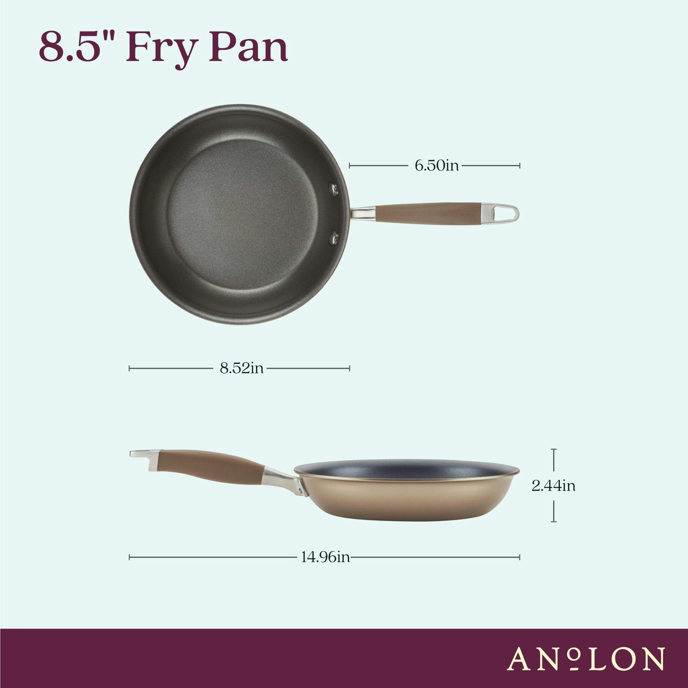 The Anolon Hard Anodized Nonstick Skillet Is 40% Off at