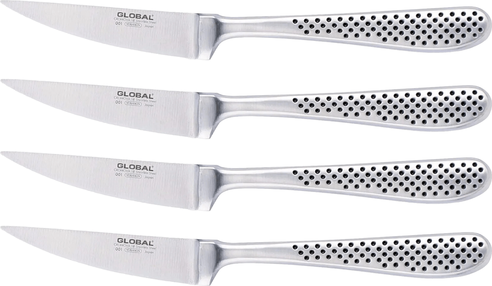 Global Ukon Set of 4 Steak Knives