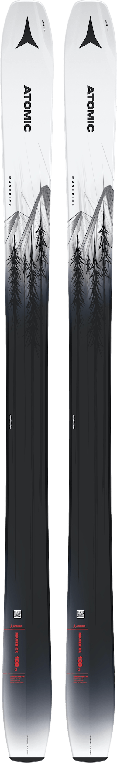 Atomic Maverick 100 Ti Skis · 2024 · 180 cm