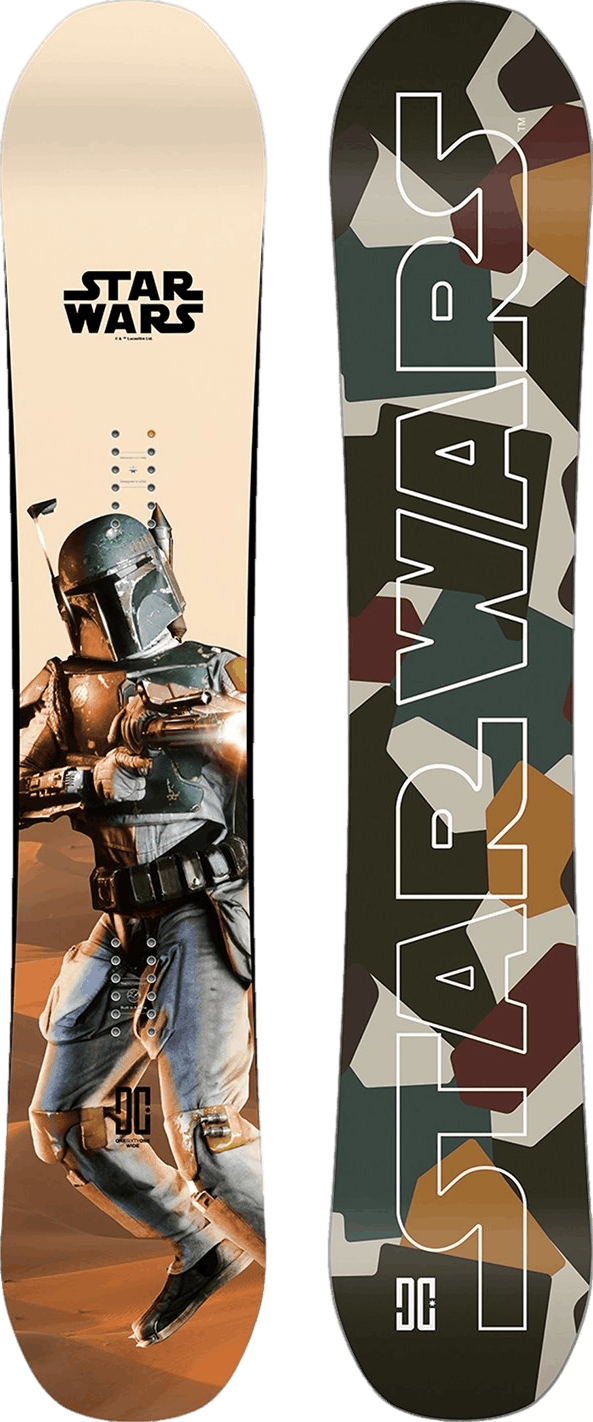 DC Star Wars Boba Fett Ply Snowboard 2023 Curated