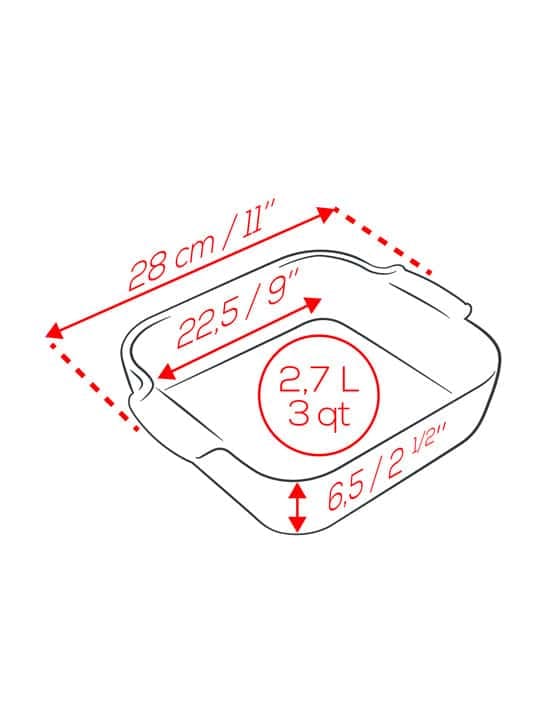 Appolia Ceramic Loaf Pan, 10.5