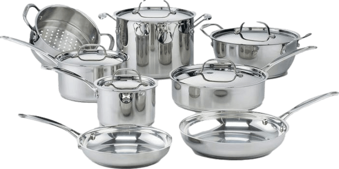 Cuisinart Chef's Classic Stainless Cookware 13-Piece Set
