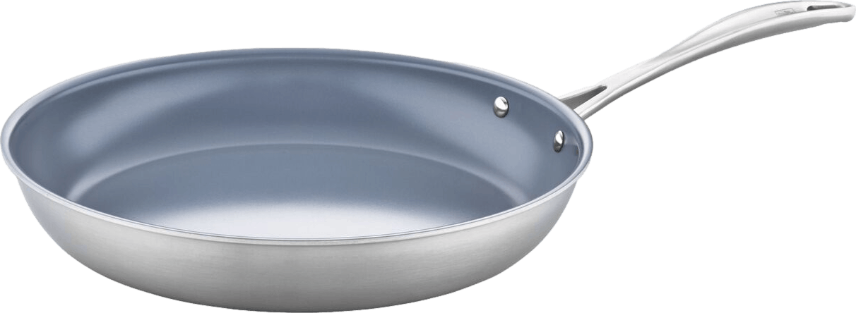 ZWILLING Spirit Ceramic Nonstick Fry Pan, 8-inch, Stainless Steel