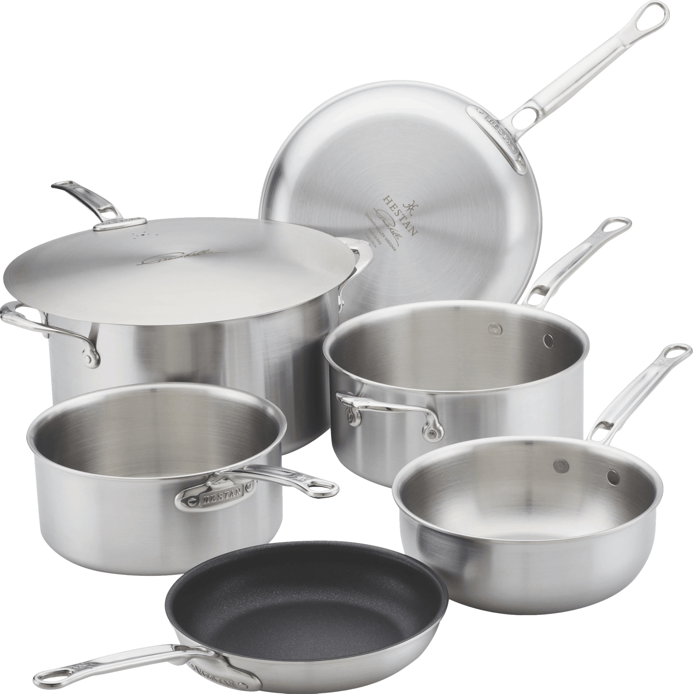 Thomas Keller Insignia Commercial Clad Stainless Steel 11-Piece
