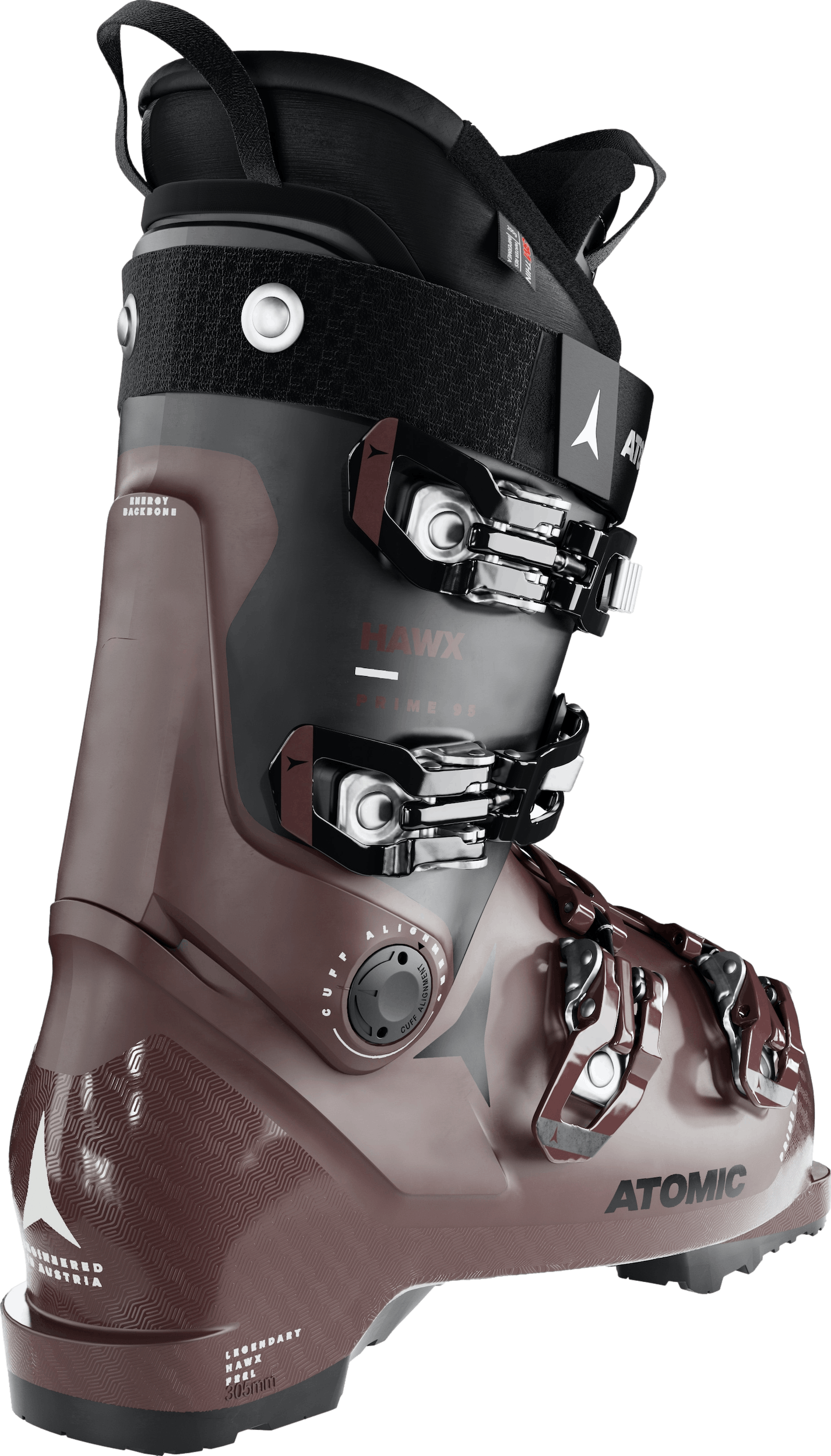 Atomic Hawx Prime 95 W GW Ski Boots · Women's · 2024 · 27/27.5 · Rust/Black