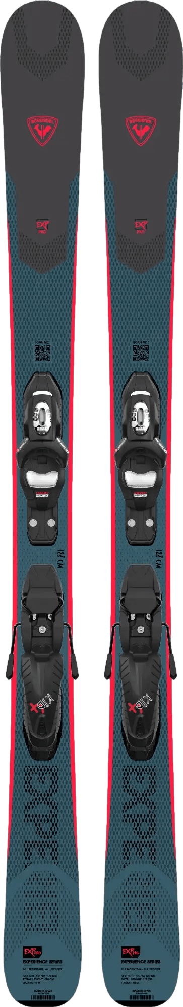 Rossignol Experience Pro Skis + Kid 4 GW B76 Bindings · Kids' · 2023