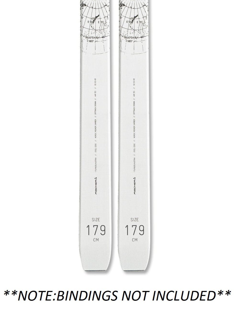 Fischer Spider 62 Crown Xtralite Flat Skis · 2024 · 189 cm