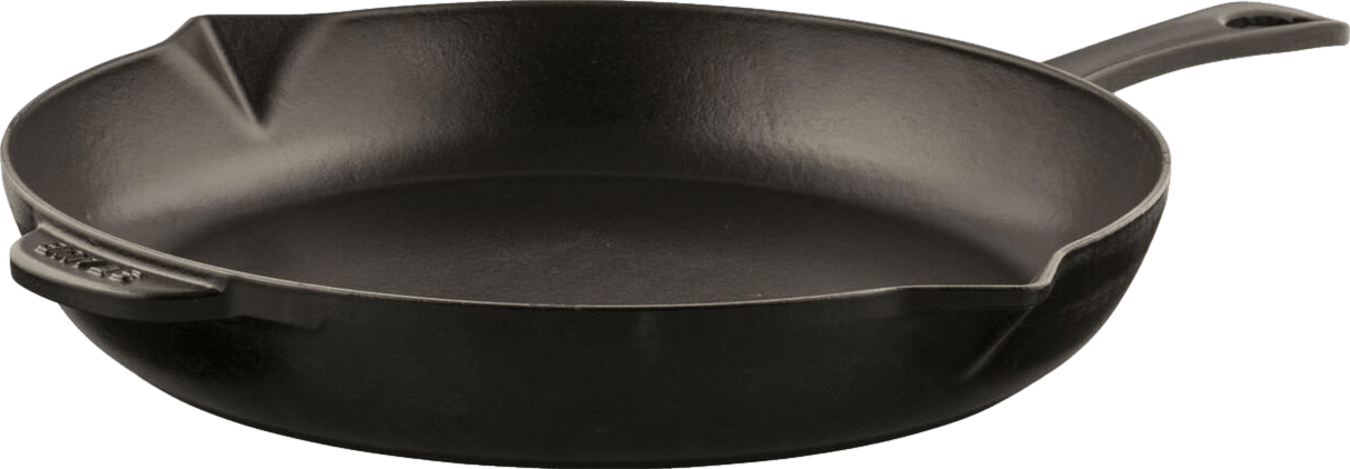 Staub Cast Iron 11-inch Traditional Skillet - Matte Black